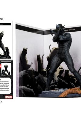 BLACK PANTHER (MARVEL KNIGHTS #4) – MARVEL – 1/10 SCALE COLLECTIBLE FIGURE W/SCENE – 17 CM – MCFARLANE TOYS