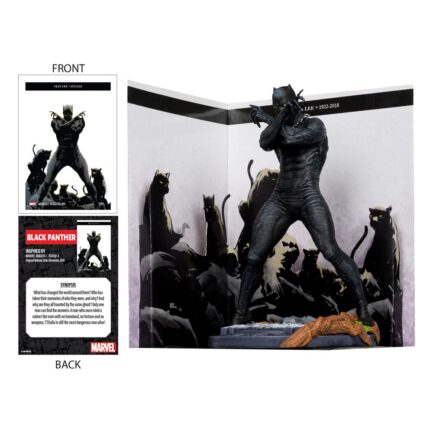 BLACK PANTHER (MARVEL KNIGHTS #4) - MARVEL - 1/10 SCALE COLLECTIBLE FIGURE W/SCENE - 17 CM - MCFARLANE TOYS - Imagen 2