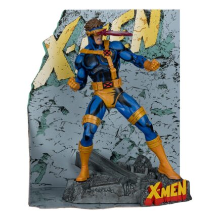 CYCLOPS (X-MEN #1) - MARVEL - 1/10 SCALE COLLECTIBLE FIGURE W/SCENE - 17 CM - MCFARLANE TOYS - 787926148015