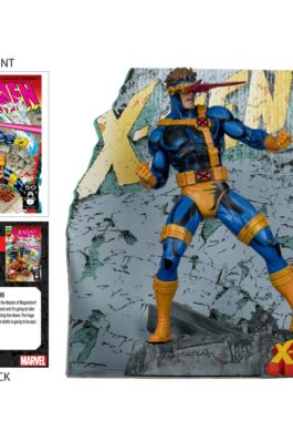 CYCLOPS (X-MEN #1) – MARVEL – 1/10 SCALE COLLECTIBLE FIGURE W/SCENE – 17 CM – MCFARLANE TOYS