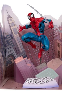 SPIDER-MAN (THE AMAZING SPIDER-MAN #1) – MARVEL – 1/10 SCALE COLLECTIBLE FIGURE W/SCENE – 17 CM – MCFARLANE TOYS