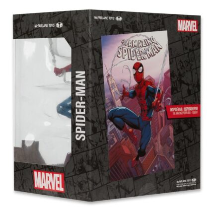 SPIDER-MAN (THE AMAZING SPIDER-MAN #1) - MARVEL - 1/10 SCALE COLLECTIBLE FIGURE W/SCENE - 17 CM - MCFARLANE TOYS - Imagen 8