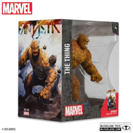 THE THING (FANTASTIC FOUR #642) - MARVEL - 1/10 SCALE COLLECTIBLE FIGURE W/SCENE - 17 CM - MCFARLANE TOYS - Imagen 8