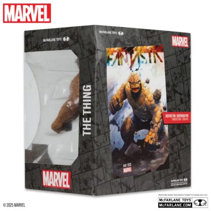 THE THING (FANTASTIC FOUR #642) - MARVEL - 1/10 SCALE COLLECTIBLE FIGURE W/SCENE - 17 CM - MCFARLANE TOYS - Imagen 9