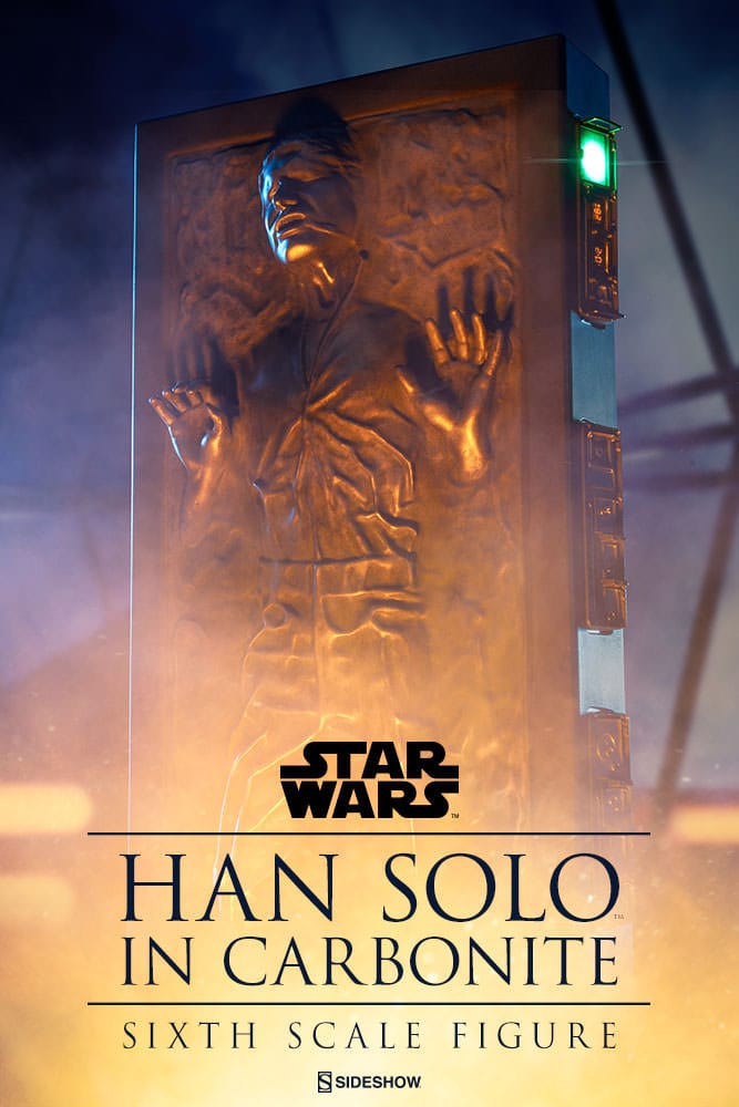 HAN SOLO IN CARBONITE - STAR WARS - SIXTH SCALE FIGURE - 38 CM - SIDESHOW COLLECTIBLES - Imagen 2
