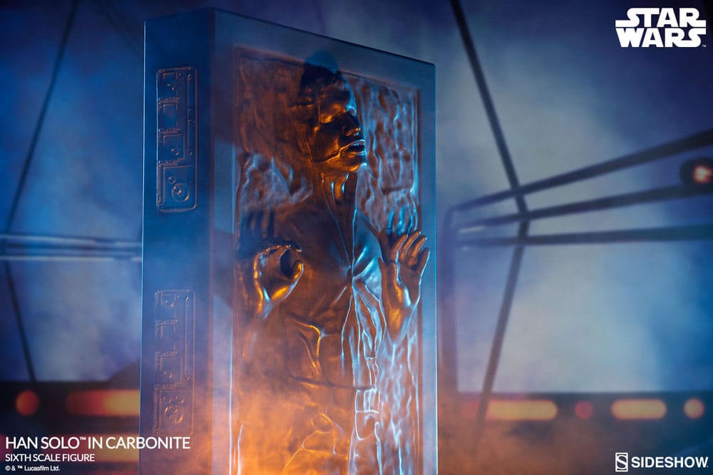 HAN SOLO IN CARBONITE - STAR WARS - SIXTH SCALE FIGURE - 38 CM - SIDESHOW COLLECTIBLES - Imagen 3