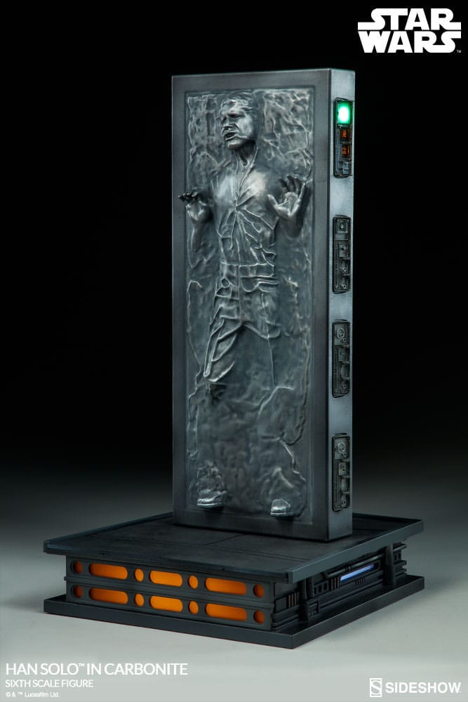 HAN SOLO IN CARBONITE - STAR WARS - SIXTH SCALE FIGURE - 38 CM - SIDESHOW COLLECTIBLES - Imagen 6