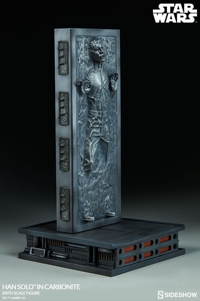 HAN SOLO IN CARBONITE - STAR WARS - SIXTH SCALE FIGURE - 38 CM - SIDESHOW COLLECTIBLES - Imagen 9