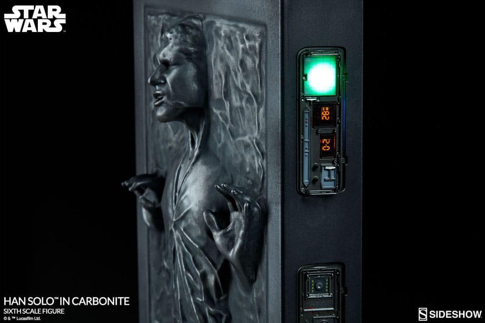 HAN SOLO IN CARBONITE - STAR WARS - SIXTH SCALE FIGURE - 38 CM - SIDESHOW COLLECTIBLES - Imagen 10