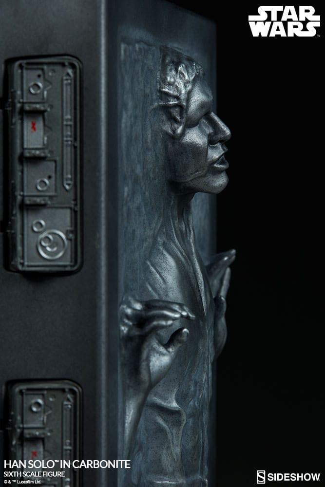 HAN SOLO IN CARBONITE - STAR WARS - SIXTH SCALE FIGURE - 38 CM - SIDESHOW COLLECTIBLES - Imagen 11