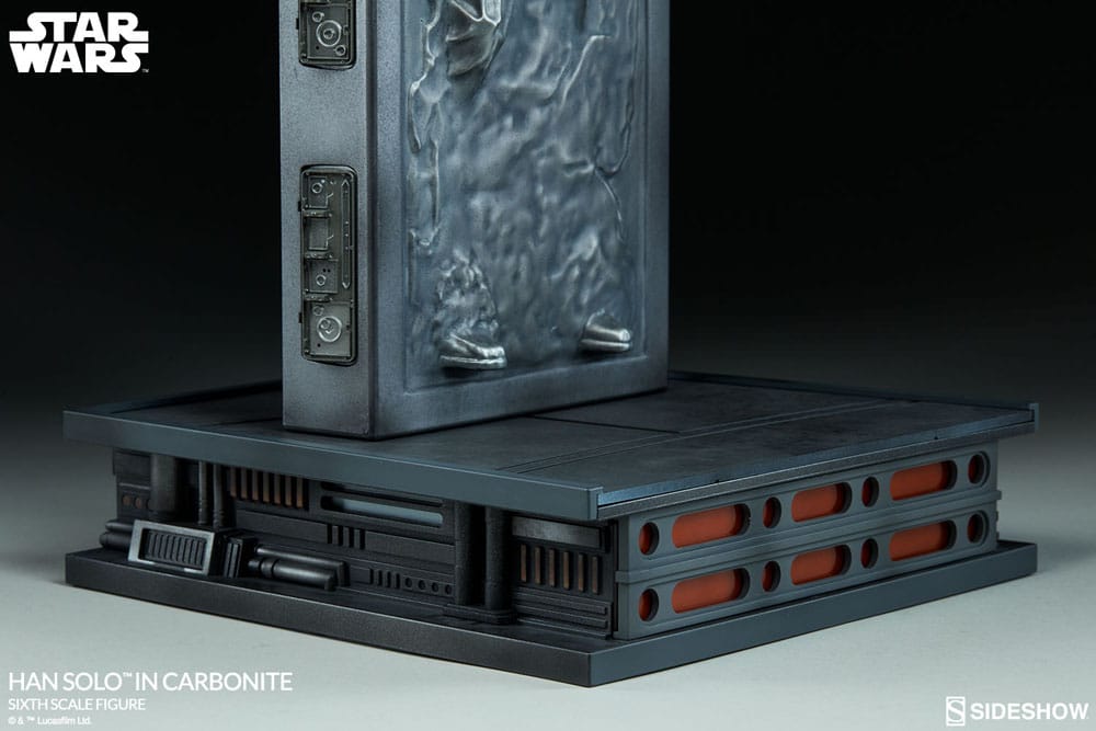 HAN SOLO IN CARBONITE - STAR WARS - SIXTH SCALE FIGURE - 38 CM - SIDESHOW COLLECTIBLES - Imagen 13