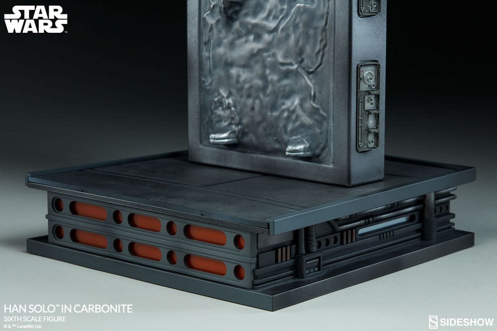 HAN SOLO IN CARBONITE - STAR WARS - SIXTH SCALE FIGURE - 38 CM - SIDESHOW COLLECTIBLES - Imagen 14