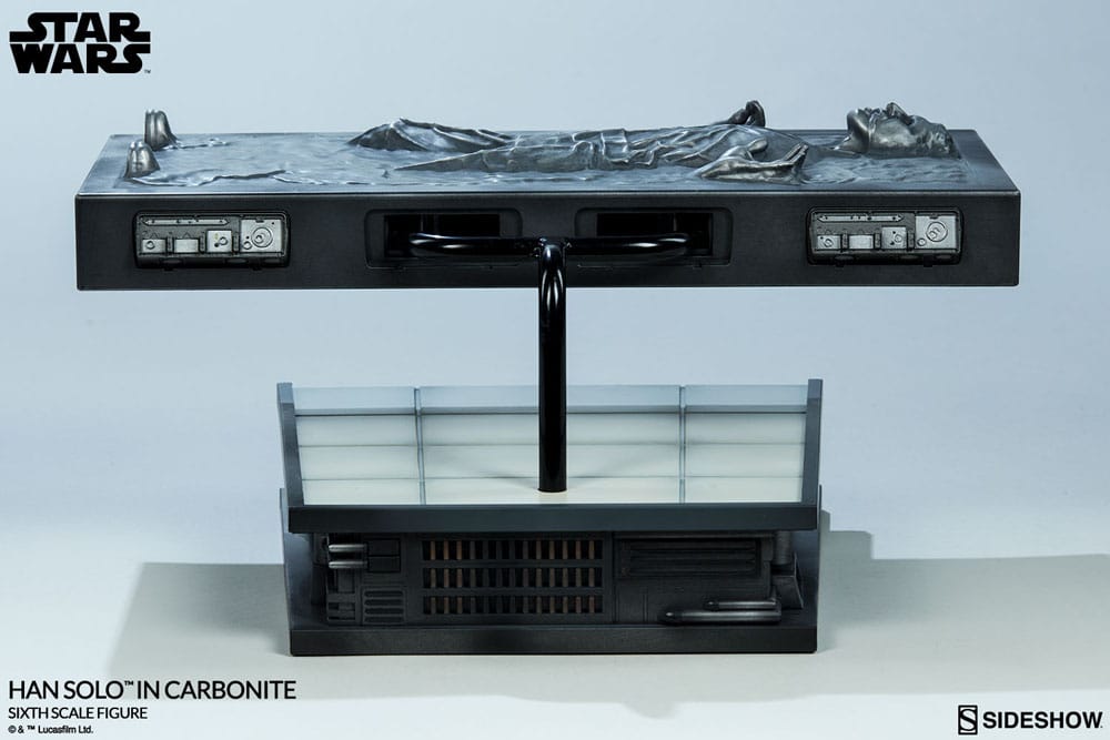 HAN SOLO IN CARBONITE - STAR WARS - SIXTH SCALE FIGURE - 38 CM - SIDESHOW COLLECTIBLES - Imagen 17