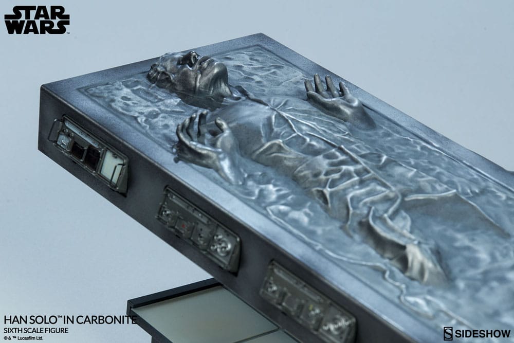 HAN SOLO IN CARBONITE - STAR WARS - SIXTH SCALE FIGURE - 38 CM - SIDESHOW COLLECTIBLES - Imagen 19