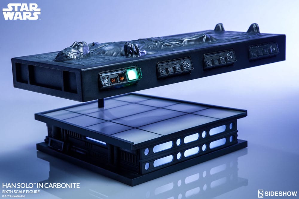 HAN SOLO IN CARBONITE - STAR WARS - SIXTH SCALE FIGURE - 38 CM - SIDESHOW COLLECTIBLES - Imagen 20