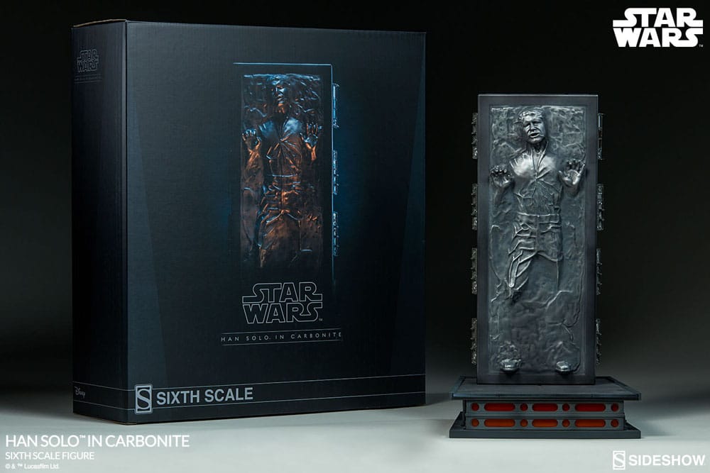 HAN SOLO IN CARBONITE - STAR WARS - SIXTH SCALE FIGURE - 38 CM - SIDESHOW COLLECTIBLES - Imagen 22