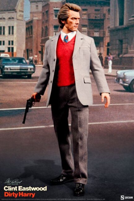 HARRY CALLAHAN - CLINT EASTWOOD - SIXTH SCALE FIGURE 30 CM - SIDESHOW COLLECTIBLES - Imagen 3