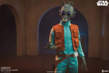 GREEDO - STAR WARS - SIXTH SCALE FIGURE 30 CM - SIDESHOW COLLECTIBLES - Imagen 5