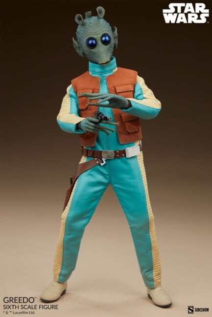 GREEDO - STAR WARS - SIXTH SCALE FIGURE 30 CM - SIDESHOW COLLECTIBLES - Imagen 6
