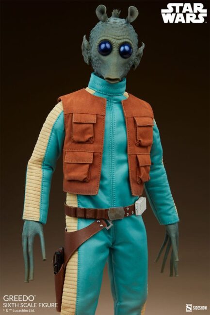 GREEDO - STAR WARS - SIXTH SCALE FIGURE 30 CM - SIDESHOW COLLECTIBLES - Imagen 7