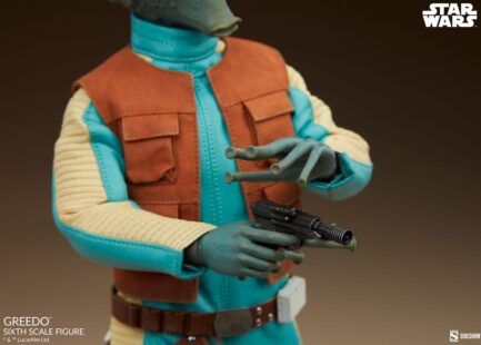 GREEDO - STAR WARS - SIXTH SCALE FIGURE 30 CM - SIDESHOW COLLECTIBLES - Imagen 10