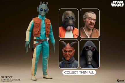 GREEDO - STAR WARS - SIXTH SCALE FIGURE 30 CM - SIDESHOW COLLECTIBLES - Imagen 12