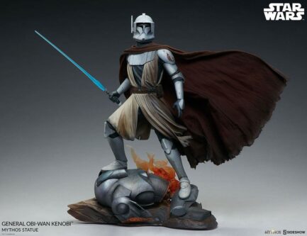 GENERAL OBI-WAN KENOBI MYTHOS - STAR WARS - STATUE - 45 CM - SIDESHOW COLLECTIBLES - Imagen 5
