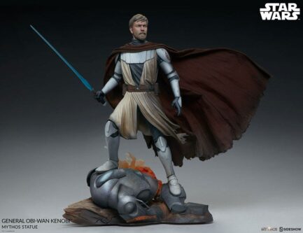 GENERAL OBI-WAN KENOBI MYTHOS - STAR WARS - STATUE - 45 CM - SIDESHOW COLLECTIBLES - Imagen 13