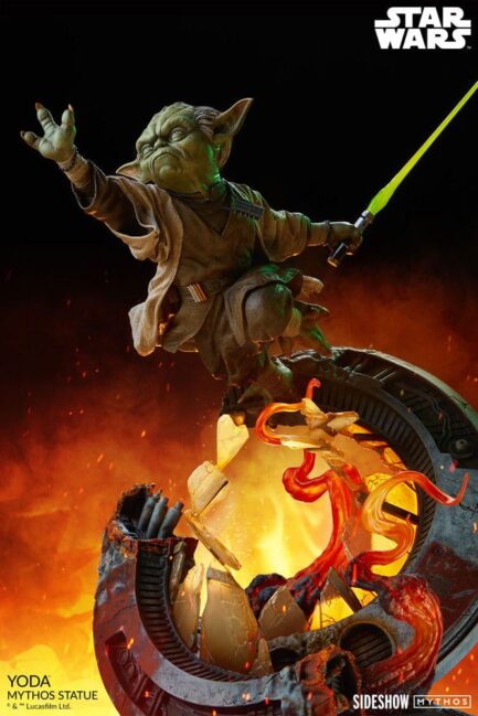 YODA MYTHOS - STAR WARS - STATUE - 43 CM - SIDESHOW COLLECTIBLES - Imagen 2