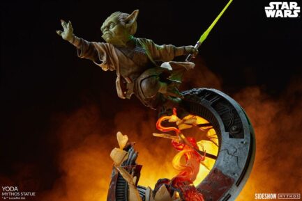YODA MYTHOS - STAR WARS - STATUE - 43 CM - SIDESHOW COLLECTIBLES - Imagen 6