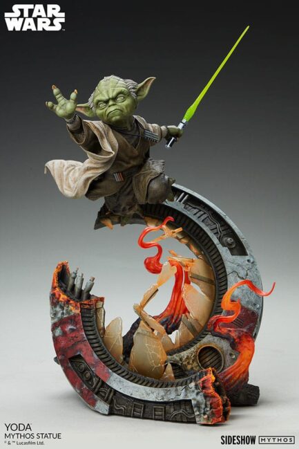 YODA MYTHOS - STAR WARS - STATUE - 43 CM - SIDESHOW COLLECTIBLES - Imagen 7