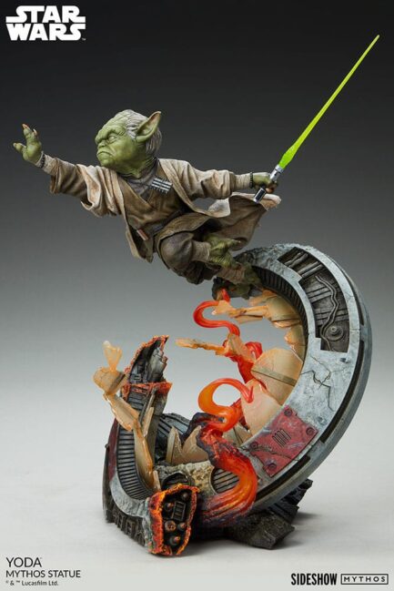 YODA MYTHOS - STAR WARS - STATUE - 43 CM - SIDESHOW COLLECTIBLES - Imagen 8