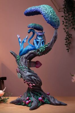LADY CHESHIRE CAT – FAIRYTALE FANTASIES COLLECTION – STATUE –  63 CM – SIDESHOW COLLECTIBLES