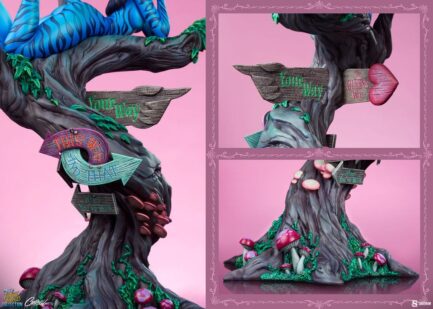 LADY CHESHIRE CAT DELUXE - FAIRYTALE FANTASIES COLLECTION - STATUE -  63 CM - SIDESHOW COLLECTIBLES - Imagen 15
