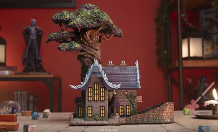 XHORHAUS DICE TOWER - CRITICAL ROLE: MIGHTY NEIN - TABLETOP GAMING ACCESORY 28 CM - SIDESHOW COLLECTIBLES - Imagen 2