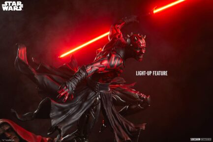 DARTH MAUL MYTHOS - STAR WARS - PREMIUM FORMAT 64 CM - SIDESHOW COLLECTIBLES - Imagen 4