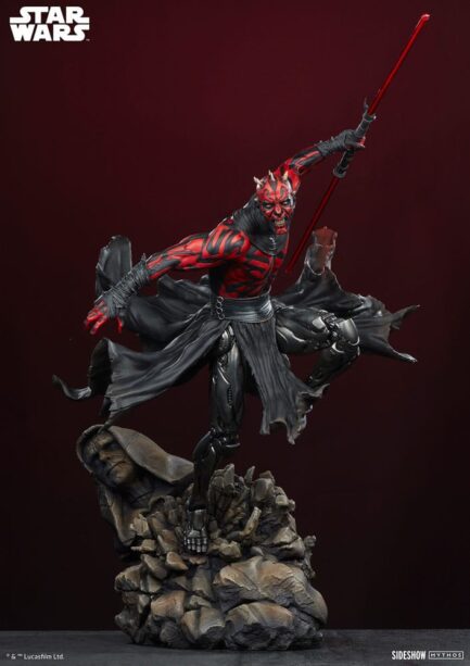 DARTH MAUL MYTHOS - STAR WARS - PREMIUM FORMAT 64 CM - SIDESHOW COLLECTIBLES - Imagen 8