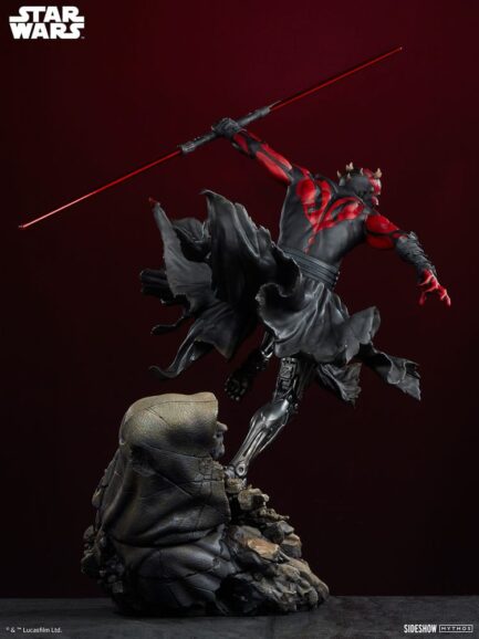 DARTH MAUL MYTHOS - STAR WARS - PREMIUM FORMAT 64 CM - SIDESHOW COLLECTIBLES - Imagen 10