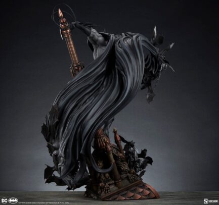BATMAN (BLACK VARIANT) - DC COMICS - PREMIUM FORMAT 68 CM - SIDESHOW COLLECTIBLES - Imagen 6