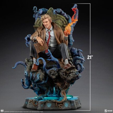 JOHN CONSTANTINE: JUST ANOTHER EXORCISM HANGOVER - DC COMICS - PREMIUM FORMAT 53 CM - SIDESHOW COLLECTIBLES - Imagen 8