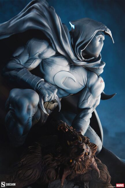 MOON KNIGHT - MARVEL - PREMIUM FORMAT - 60 CM - SIDESHOW COLLECTIBLES - Imagen 5
