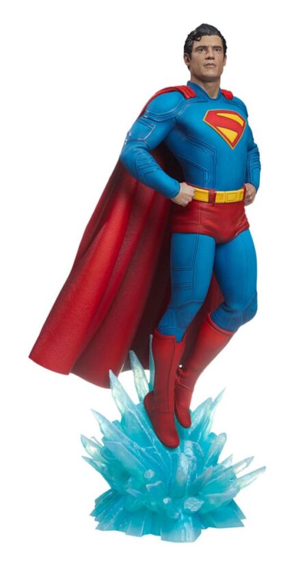 PACK SUPERMAN + KRYPTO - SUPERMAN (2025) DC STUDIOS - PREMIUM FORMAT - 61CM+23CM - SIDESHOW COLLECTIBLES - Imagen 2