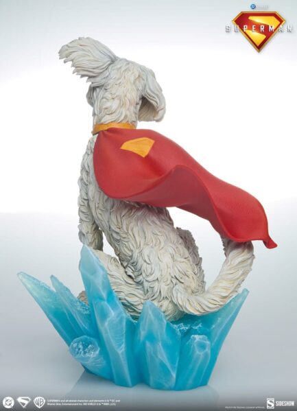 KRYPTO - SUPERMAN (2025) DC STUDIOS - PREMIUM FORMAT - 23CM - SIDESHOW COLLECTIBLES - Imagen 5