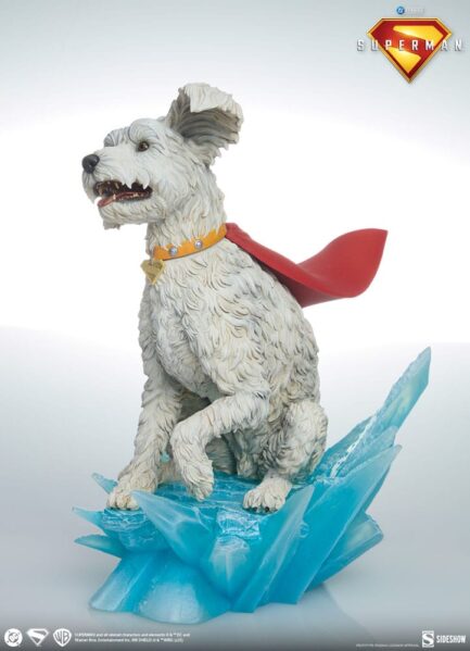 KRYPTO - SUPERMAN (2025) DC STUDIOS - PREMIUM FORMAT - 23CM - SIDESHOW COLLECTIBLES - Imagen 6