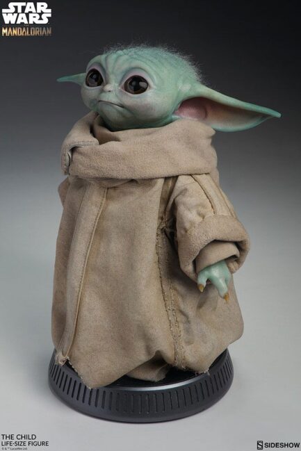 THE CHILD - STAR WARS - LIFE-SIZE FIGURE - 42 CM - SIDESHOW COLLECTIBLES - Imagen 3