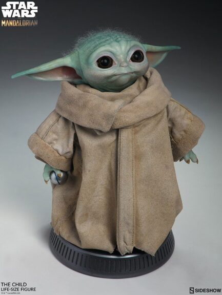 THE CHILD - STAR WARS - LIFE-SIZE FIGURE - 42 CM - SIDESHOW COLLECTIBLES - Imagen 8