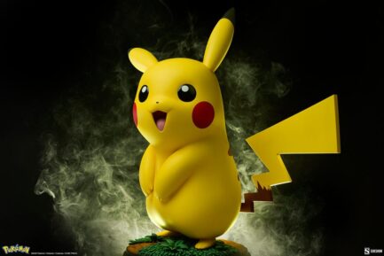 PIKACHU - POKEMON - LIFE-SIZE FIGURE - 47 CM - SIDESHOW COLLECTIBLES - Imagen 3