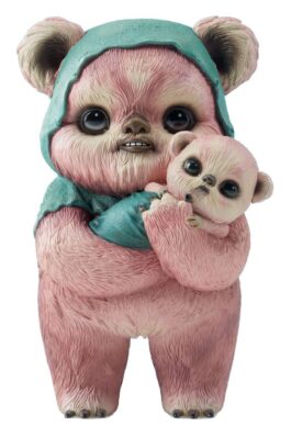EWOK (PINK VARIANT) – STAR WARS – STATUES – 18 CM – SIDESHOW COLLECTIBLES