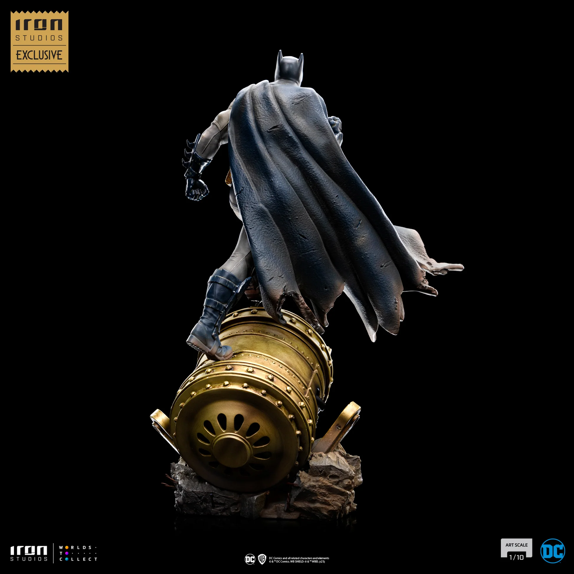 BATMAN DELUXE (EVENT CCXP23 EXCLUSIVE) - DC COMICS - BDS ART SCALE 1/10 - Imagen 3