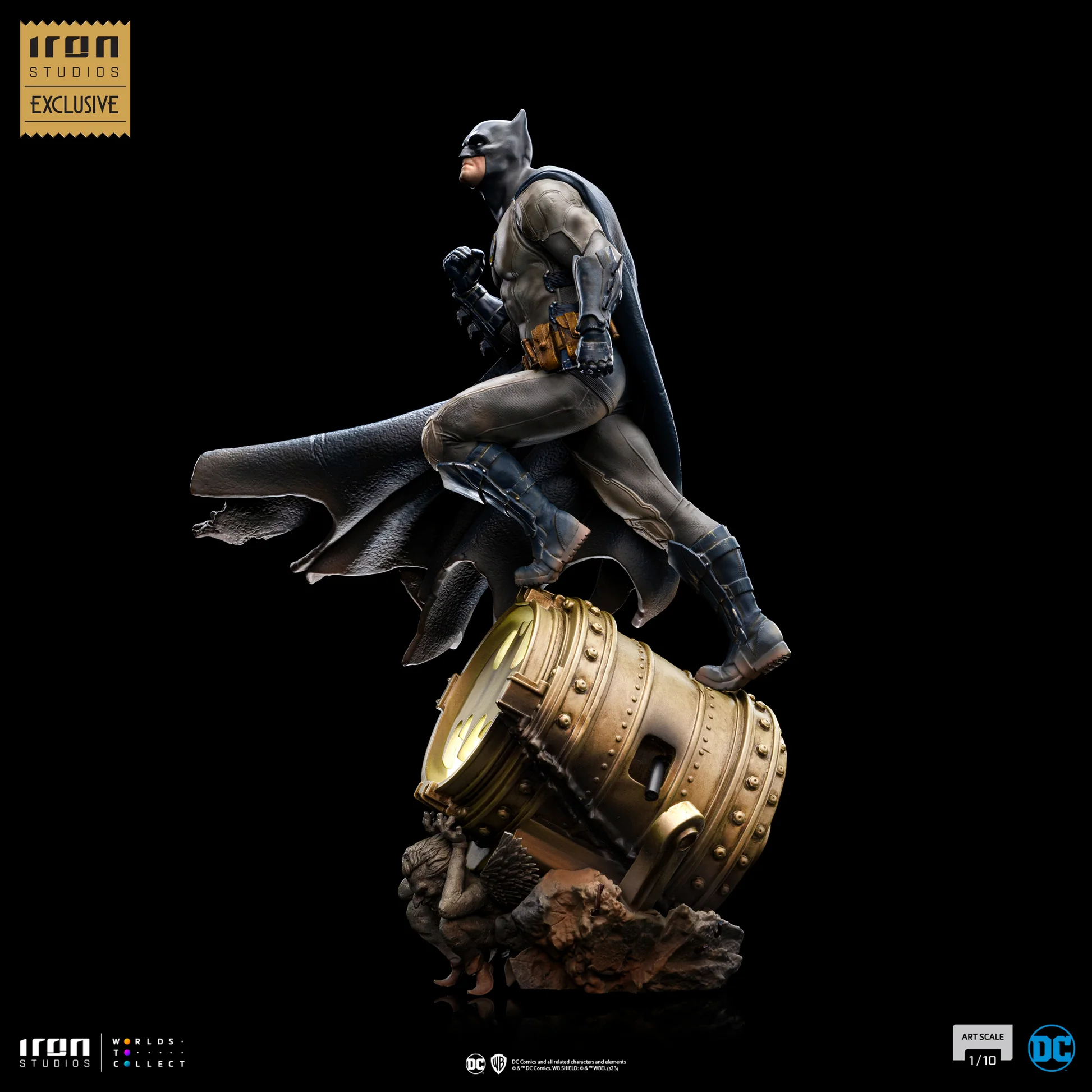 BATMAN DELUXE (EVENT CCXP23 EXCLUSIVE) - DC COMICS - BDS ART SCALE 1/10 - Imagen 4